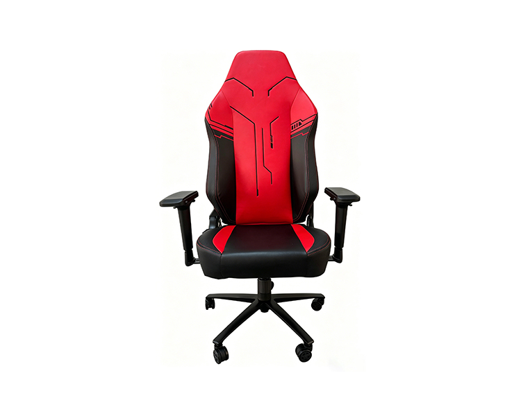 Gaming Chair: Vertex Inferno Gaming Chair Black/Red Car Leather